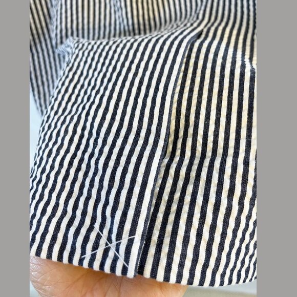 J.Crew Seersucker Pencil Skirt - Size 8 - Picture 6 of 10